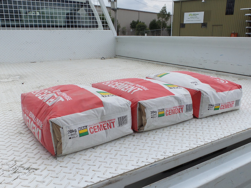Packaged cement - Shepparton Building Supplies (SBS)